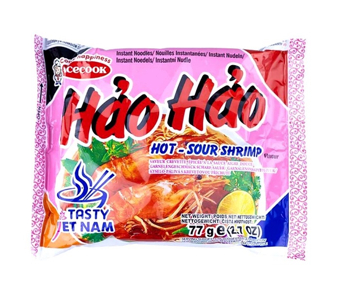 Noodles istantanei gusto Hot-Sour Shrimp - Acecook 77g. x 3 pz. Noodles istantanei gusto Hot-Sour Shrimp - Acecook 77g. x 3 pz.